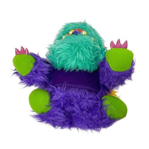 Vintage Original 1986 Amtoy My Monster Pet Rark Hand Puppet Plush NO Cuffs - Picture 10 of 12